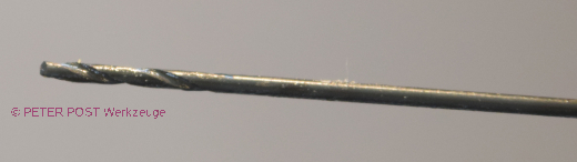 Spiralbohrer 0,2 mm - 1,0 mm