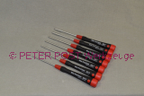 Screwdriver set socket wrench 7 pcs.